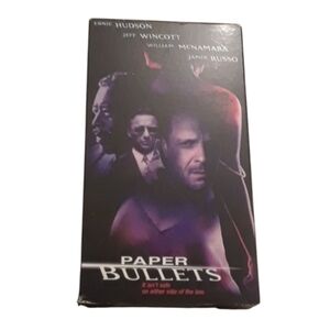 Paper Bullets 1999 Artist view entertainment VHS video tape